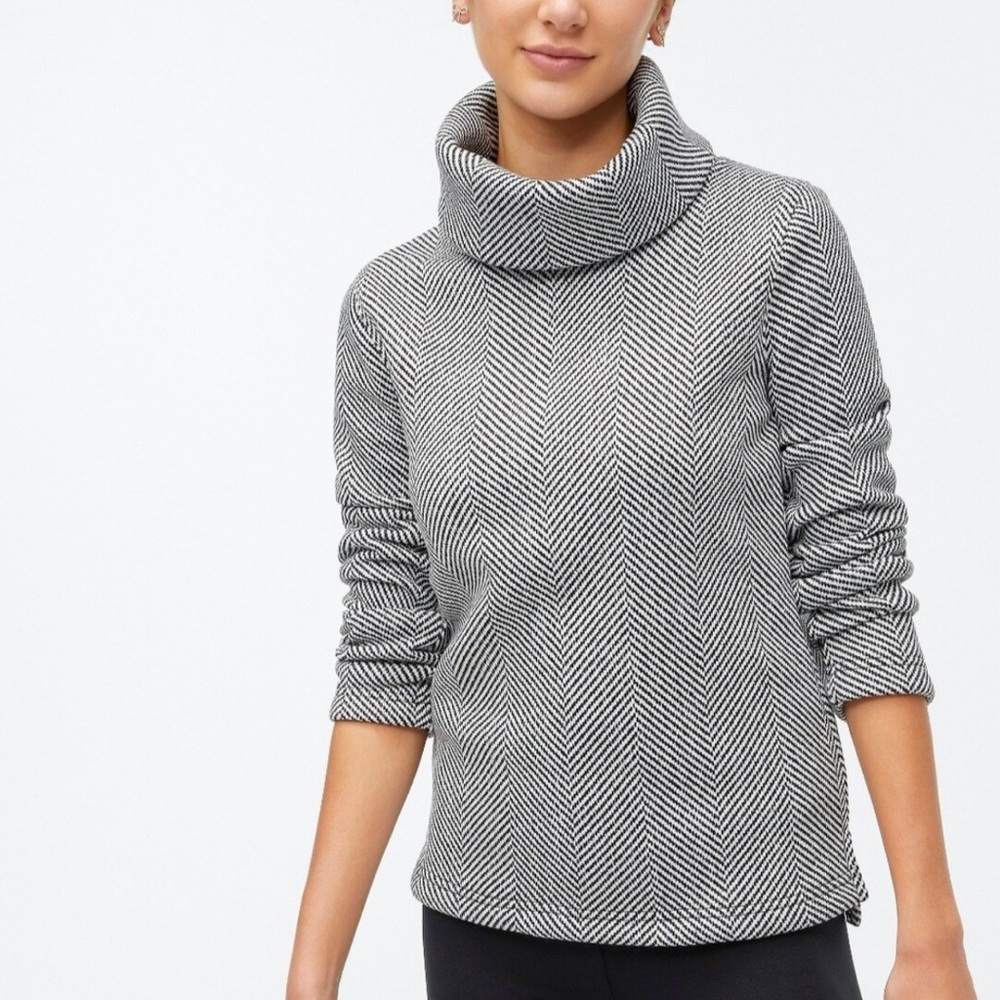 J. Crew Funnel Neck Long Sleeve Pullover Sweater XS
